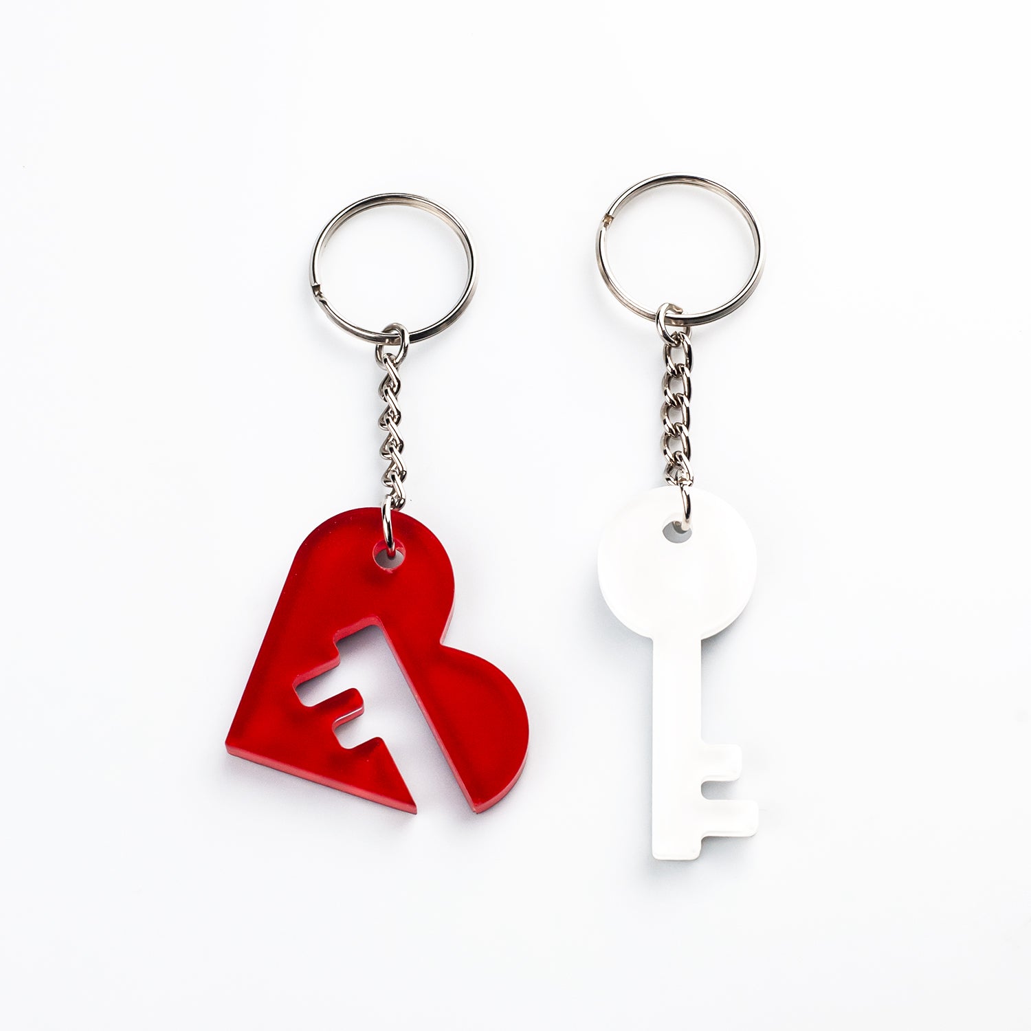 Heartlock Single Keychain