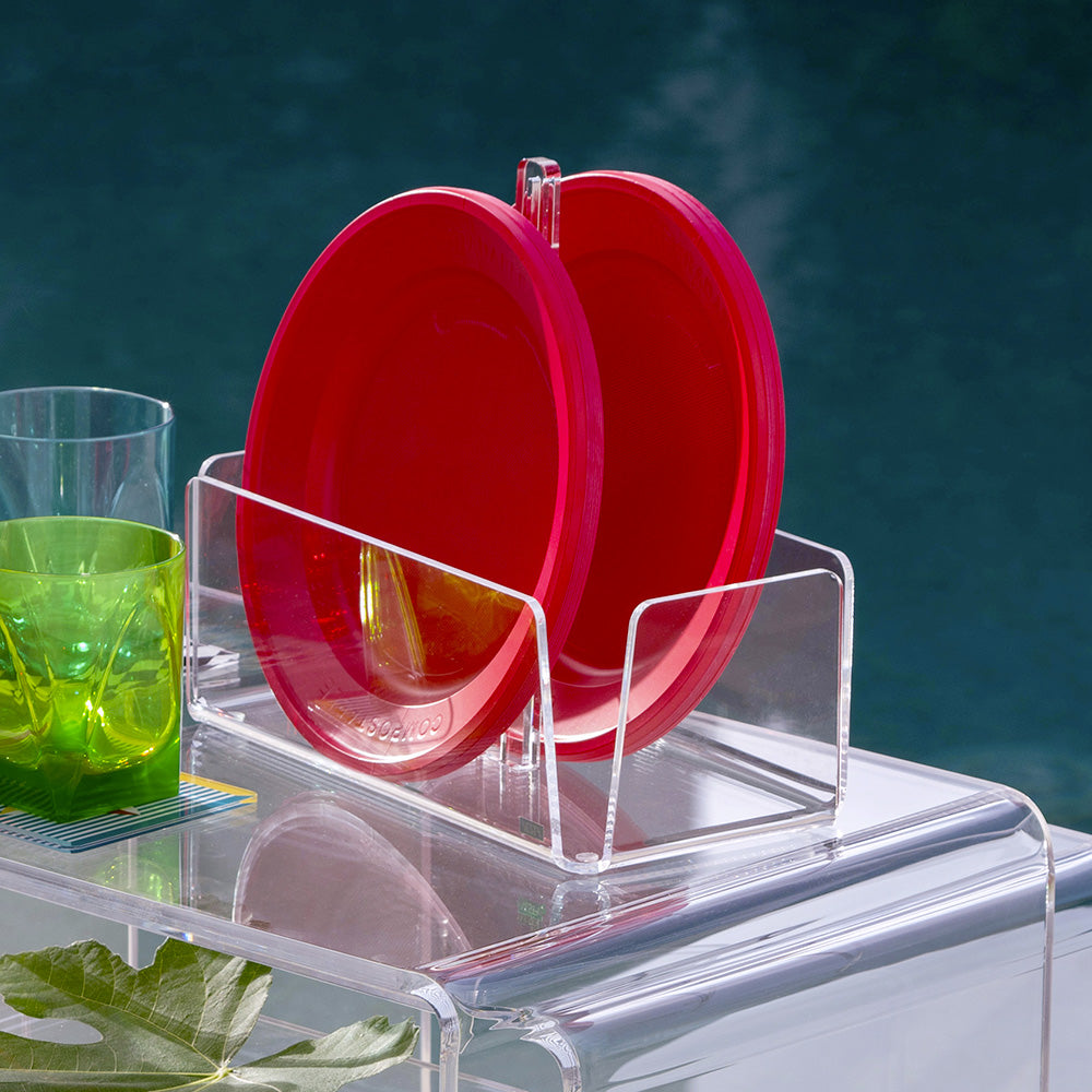 Vertical Plates Holder Like Water