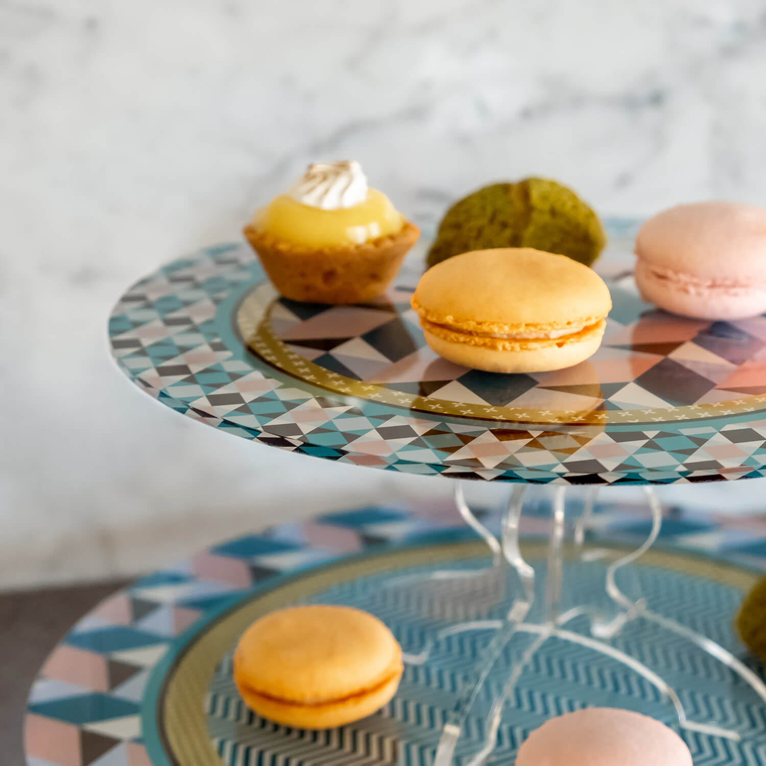 Decoración de soporte para tartas grande