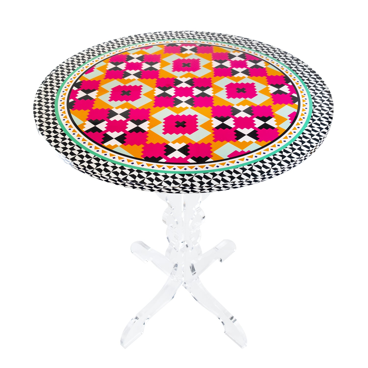 Round Coffee Table Decor