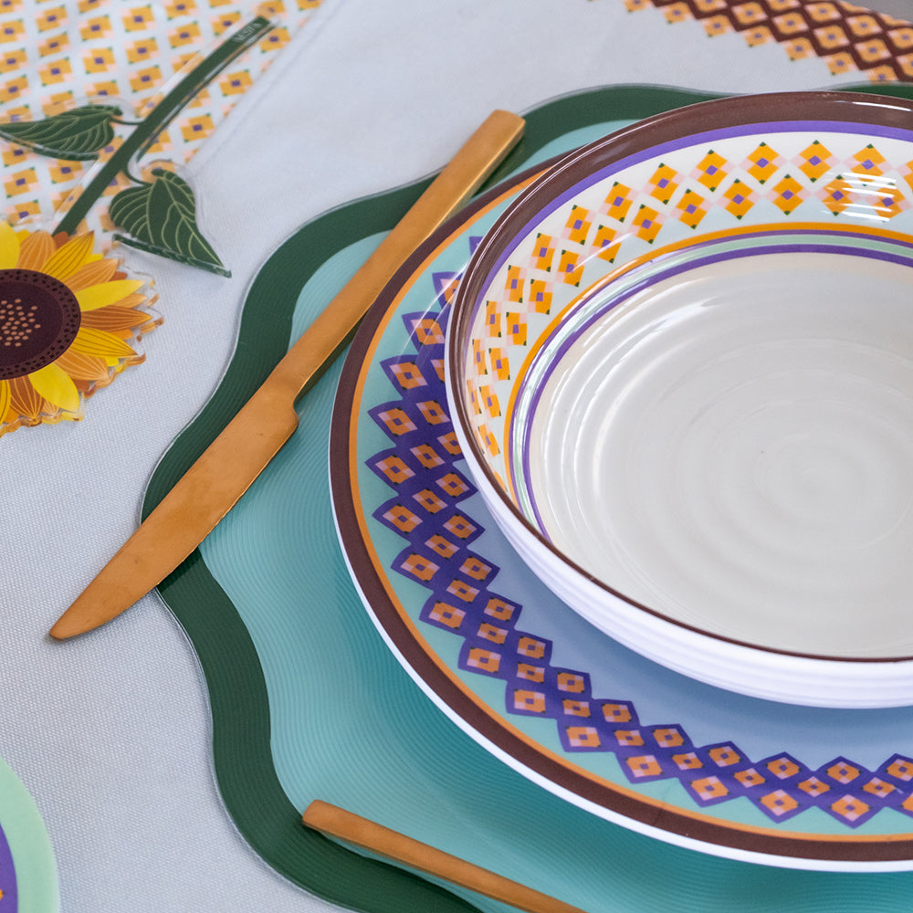 Piatto Fondo Decor (Set 2 Pz)