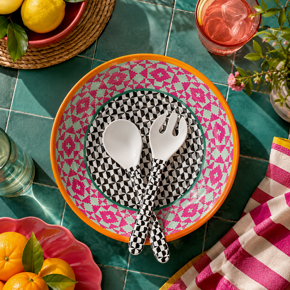 Decoración de ensaladeras