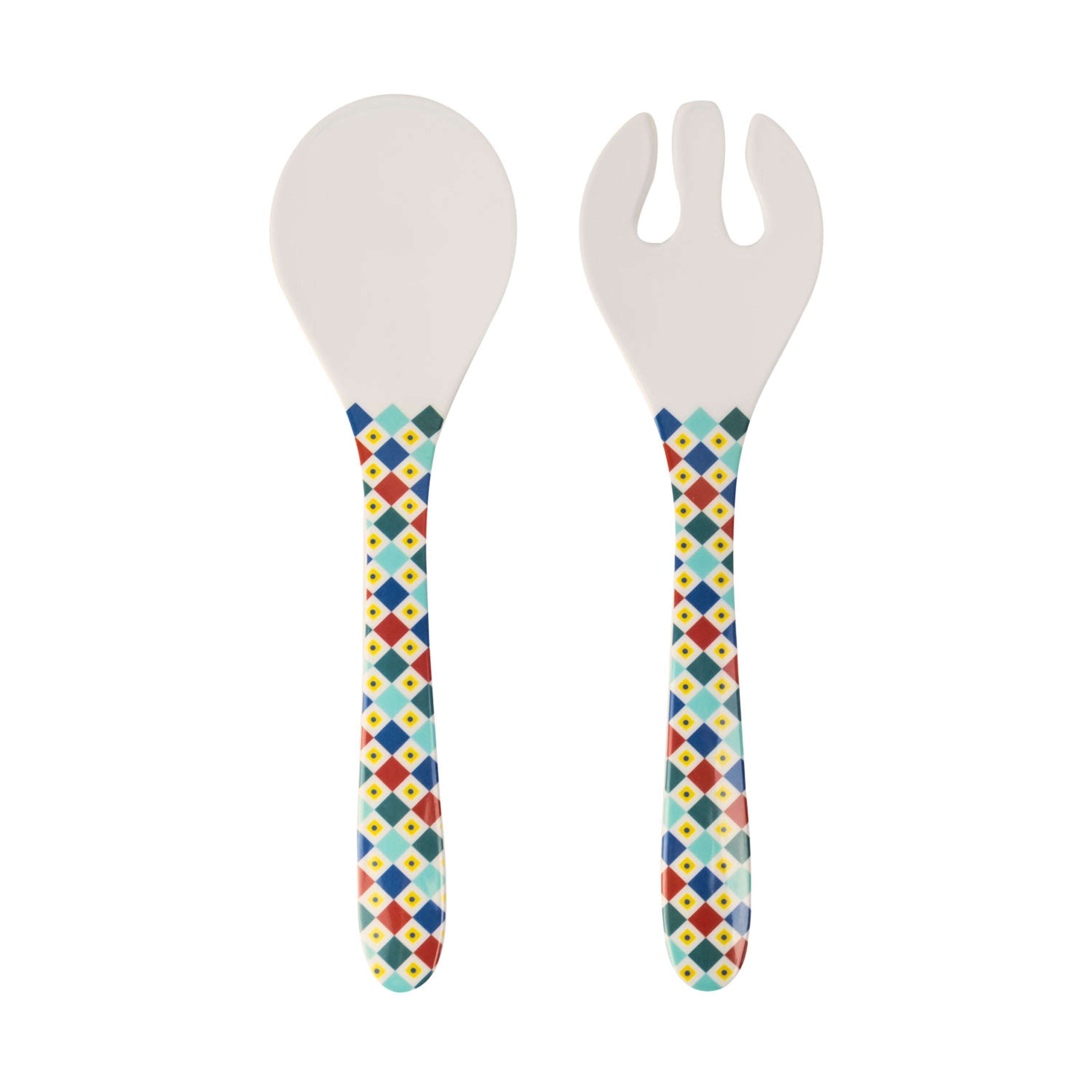 Salad Bowl Cutlery Decor