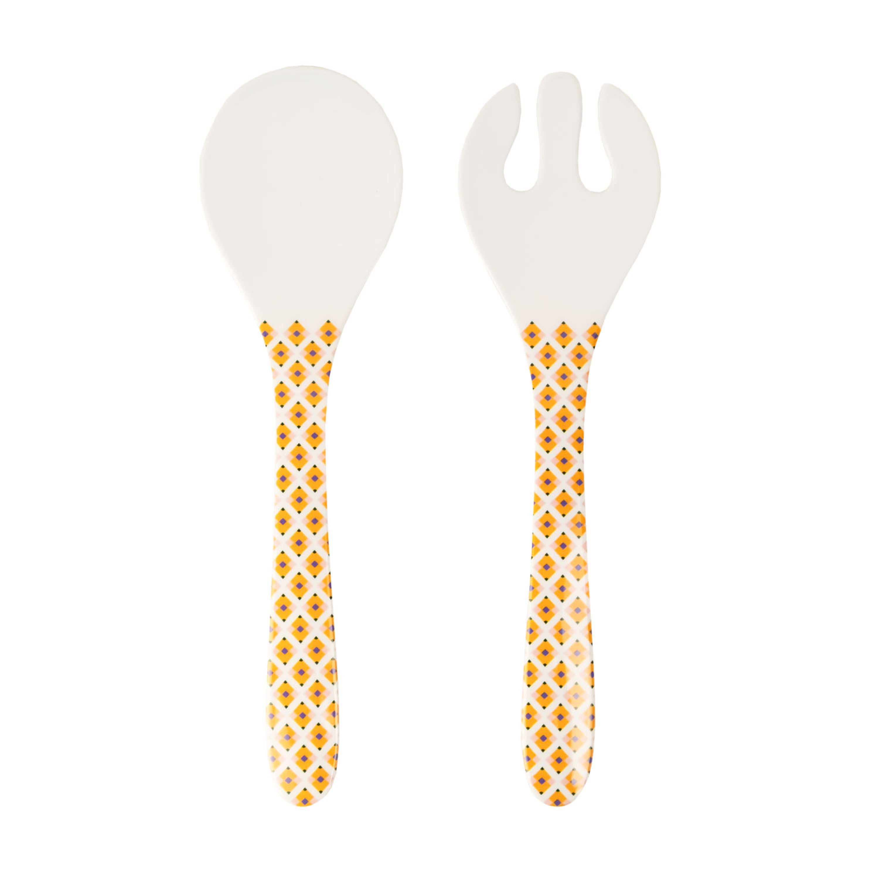 Salad Bowl Cutlery Decor