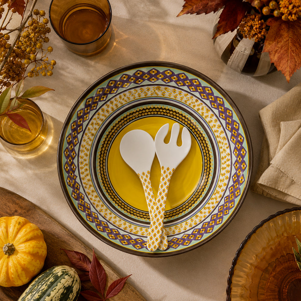 Decoración de ensaladeras