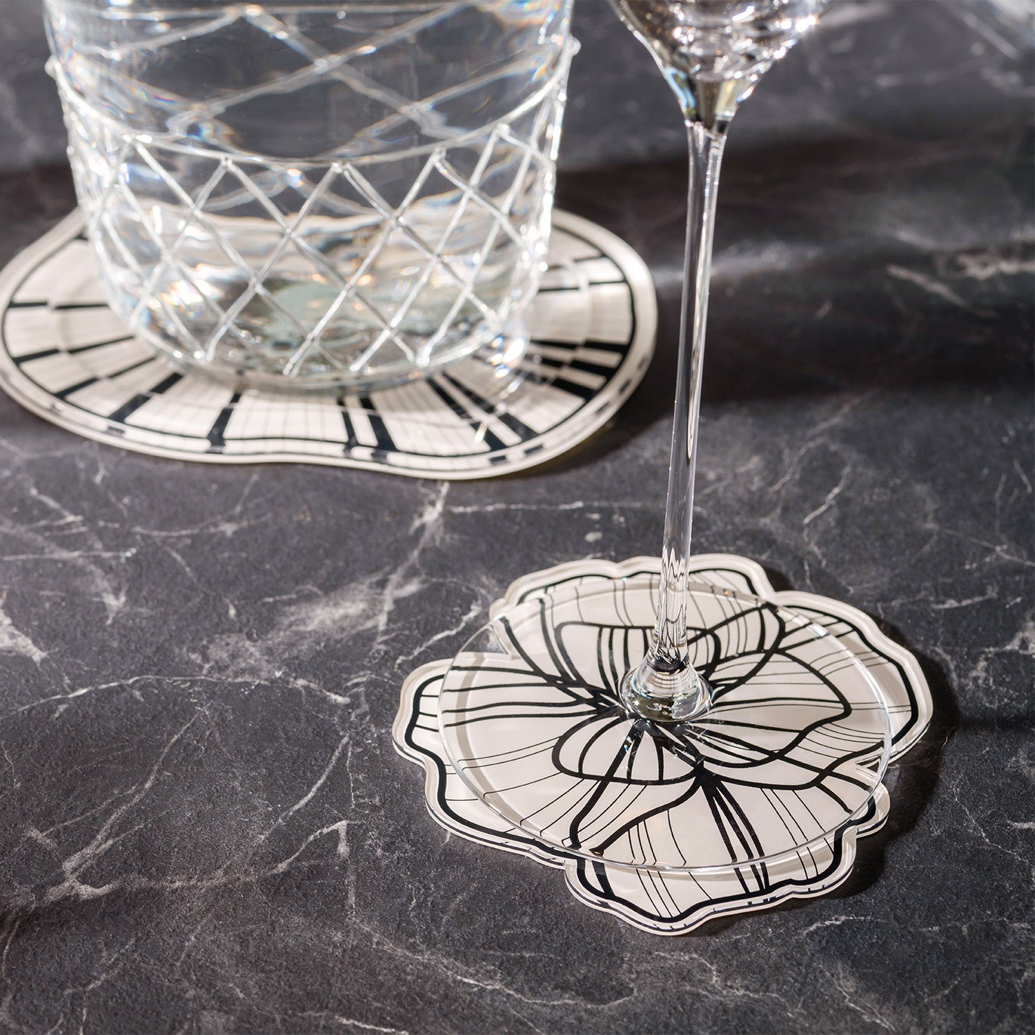 Le Jardin Set 6 Coasters
