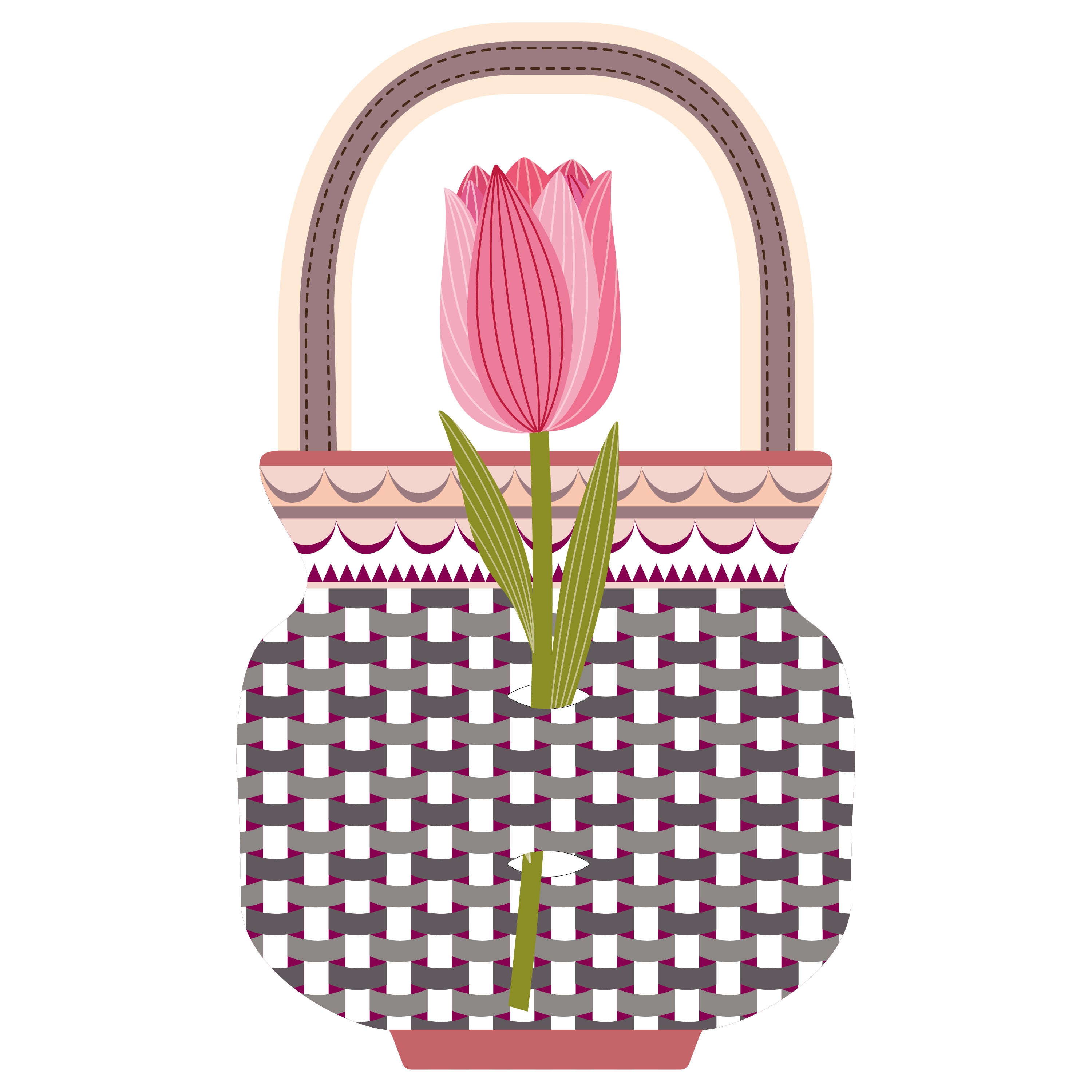 Wedding Favor Single Tulip