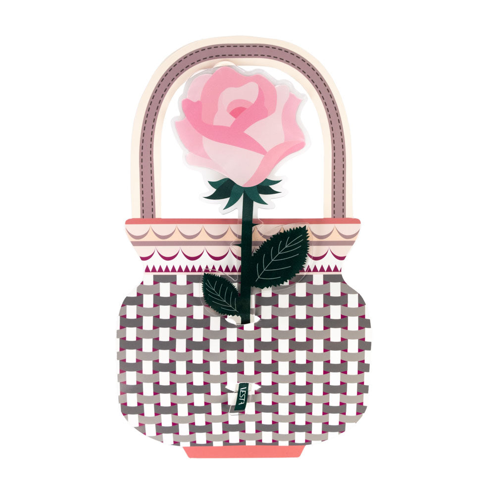 Wedding Favor Single Pink Rose Special Moments