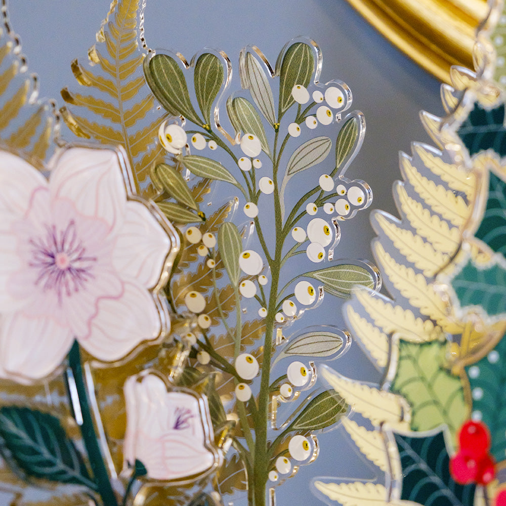 Mistletoe Single Large Funny Flowers