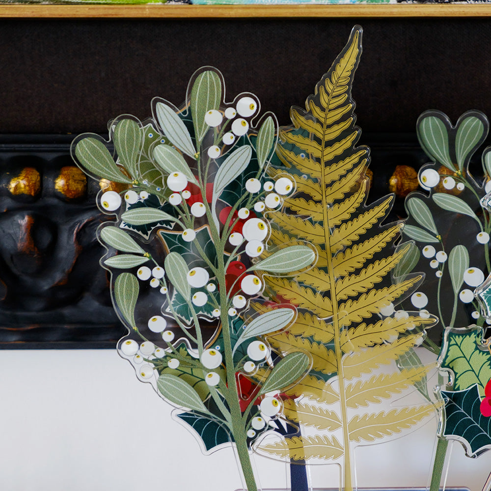 Mistletoe Single Small Funny Flowers