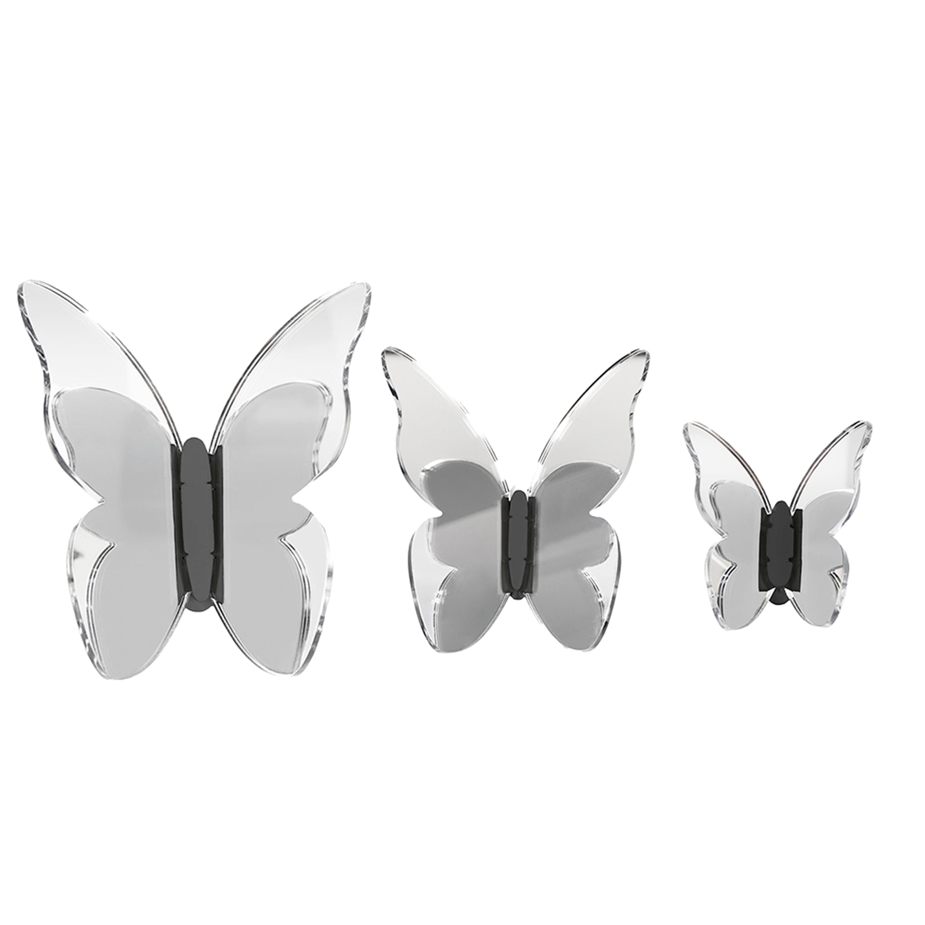 Butterfly Box Large/Medium/Small Silver