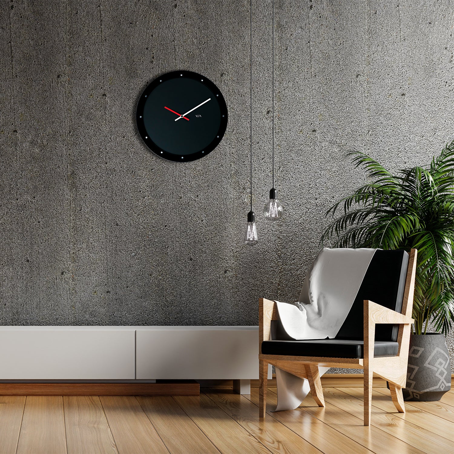 Botton Club Small Clock