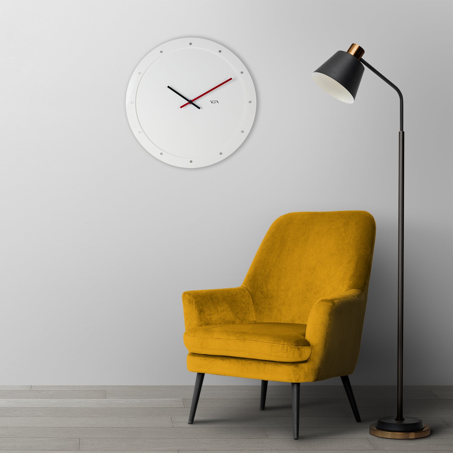 Botton Club Small Clock