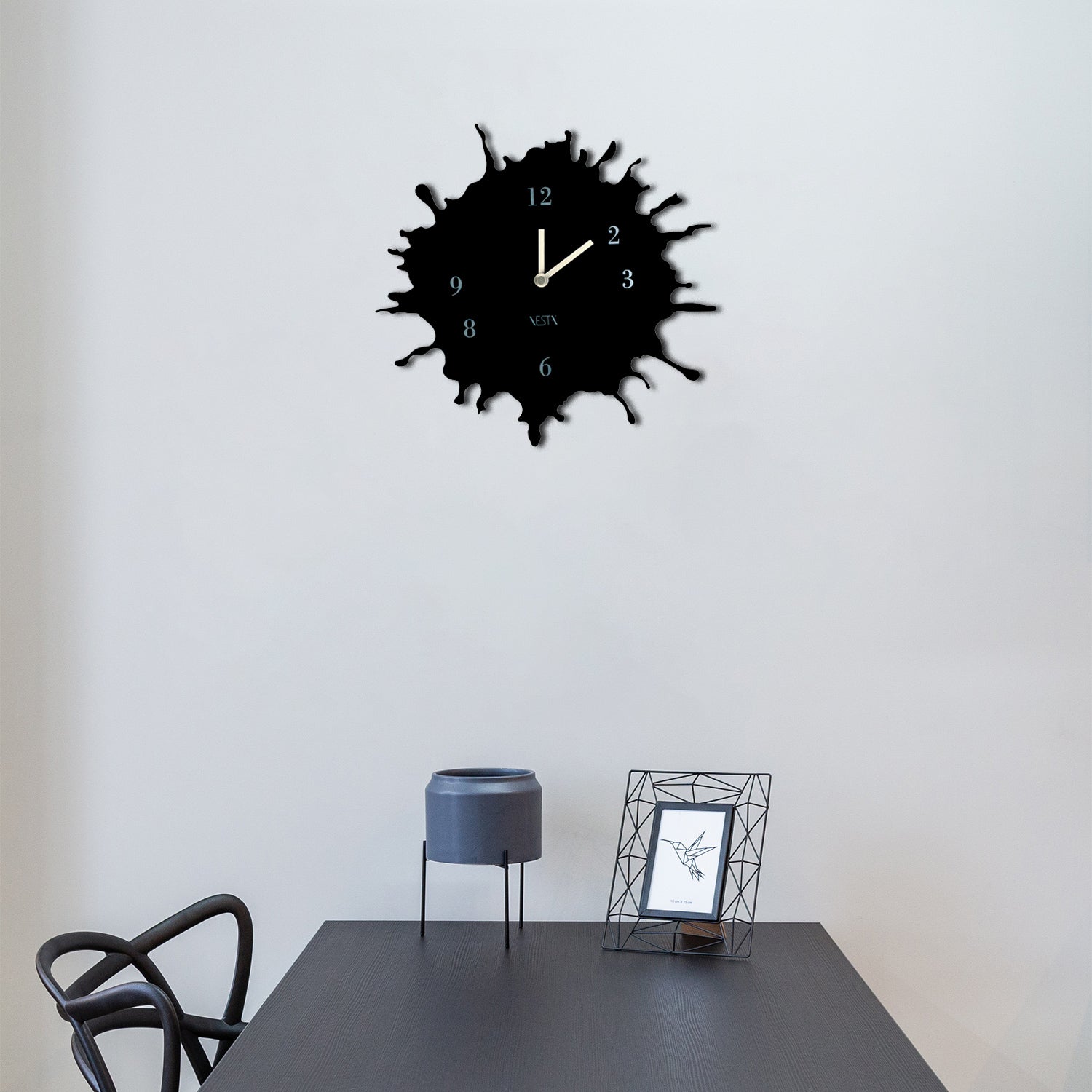 Reloj de pared pequeño Skizzo