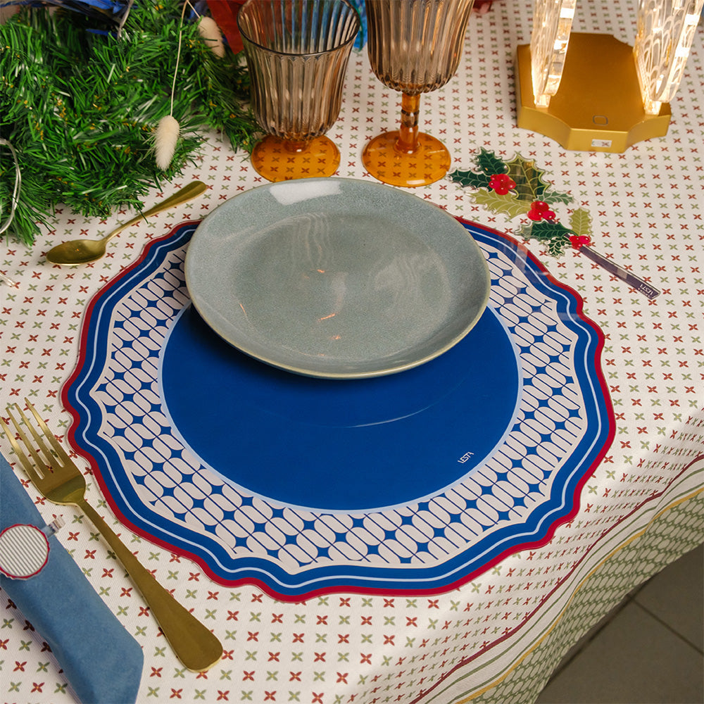 Set of 2 Charger Plates Christmas Collection