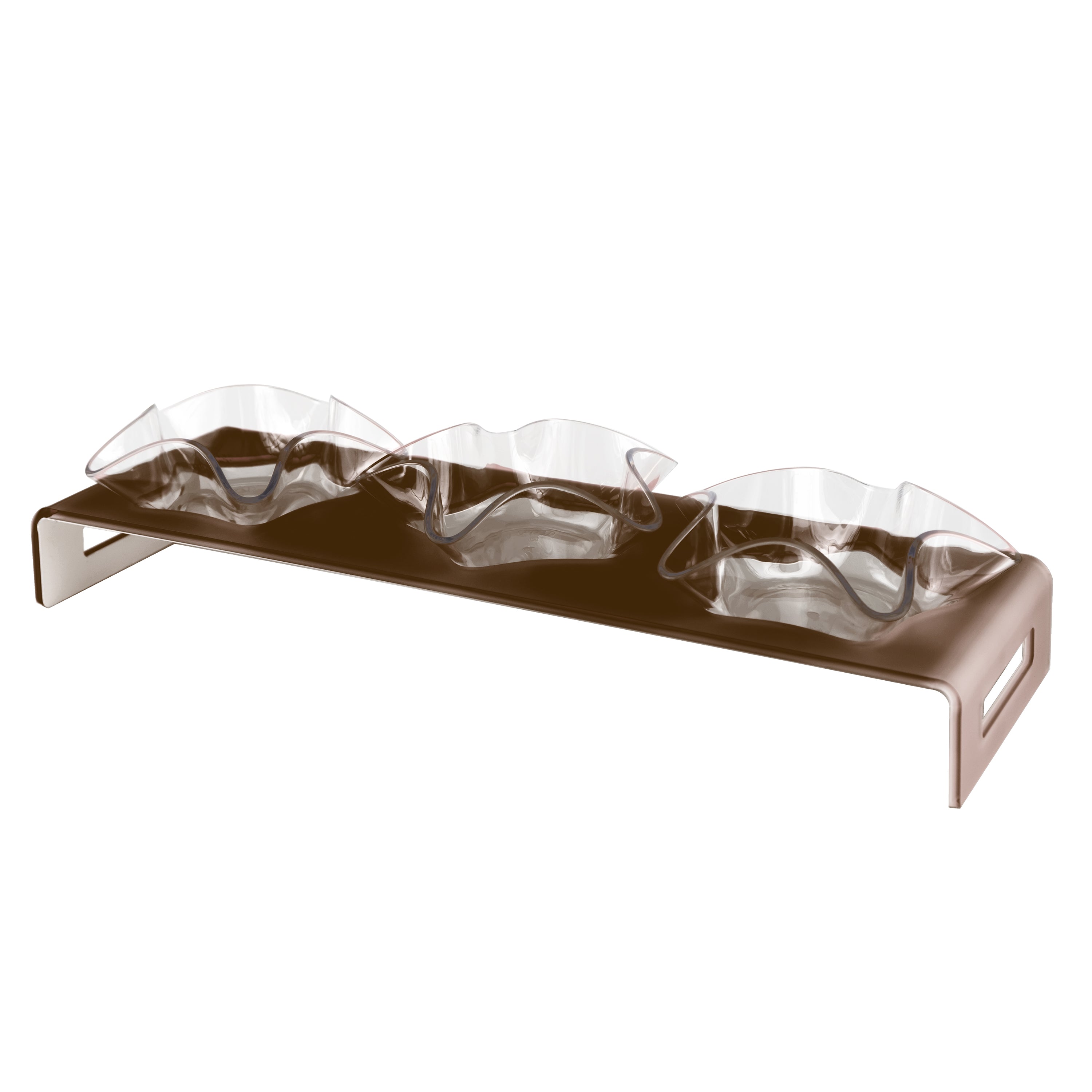 Happy Time Tray With 3 Bowls Like Water