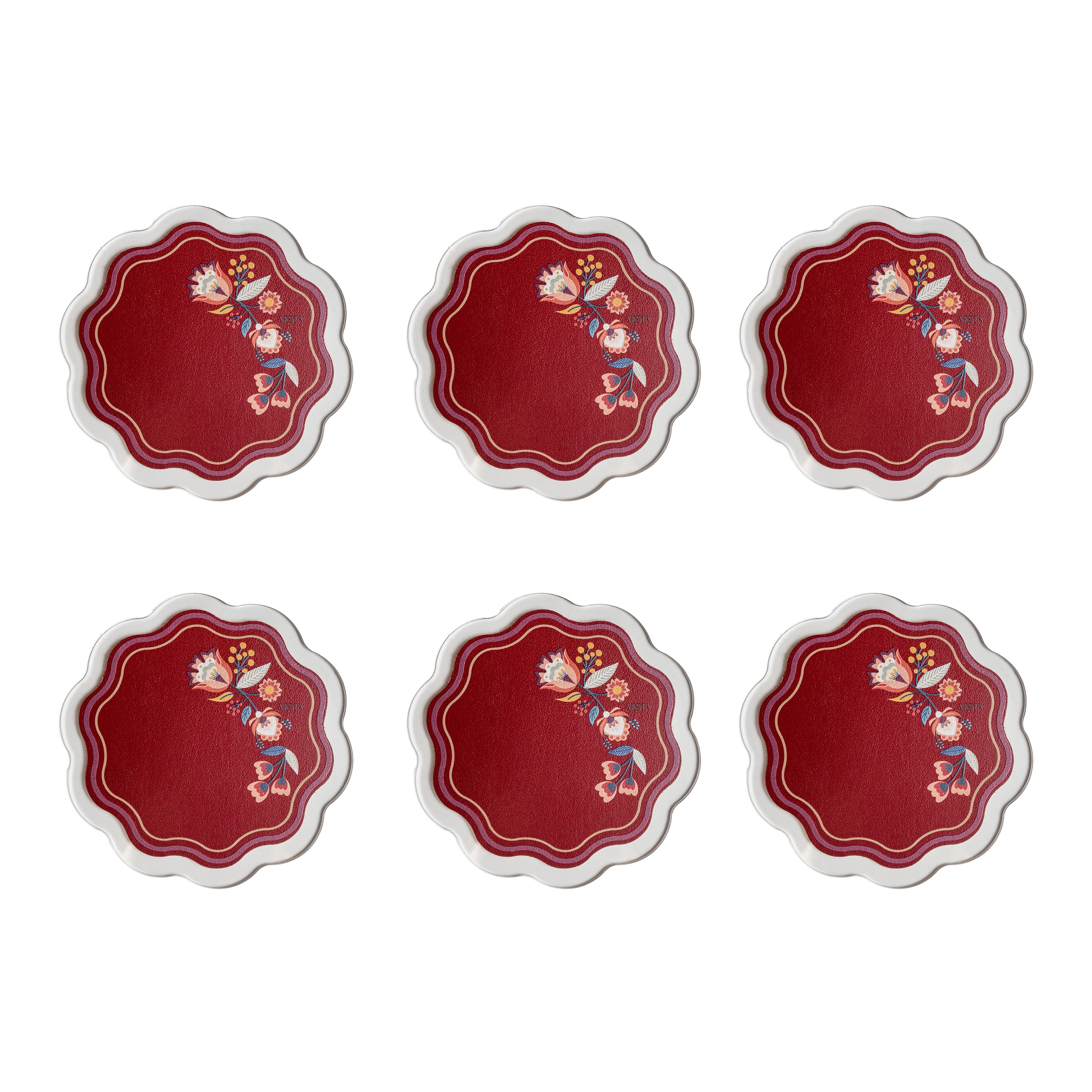 Set of 6 Coasters Armonia