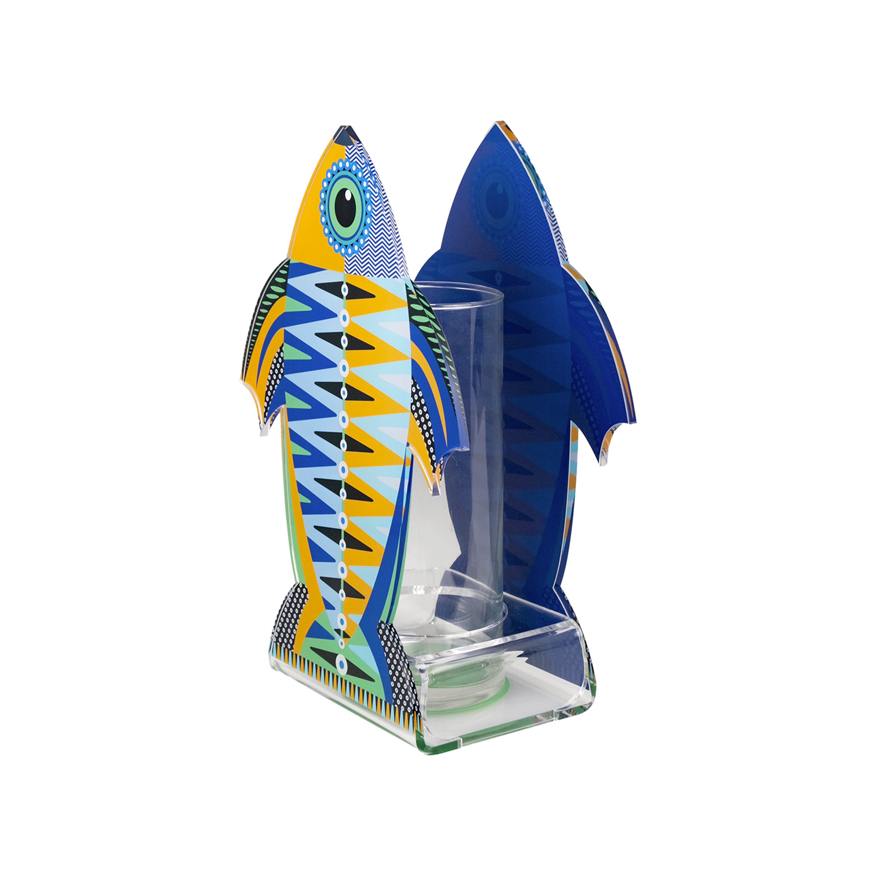 Emperor Fish Small Vase Funny Ocean