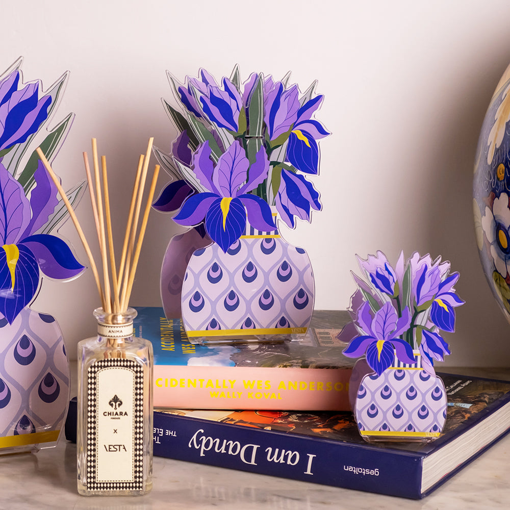 Small Iris Air Freshener