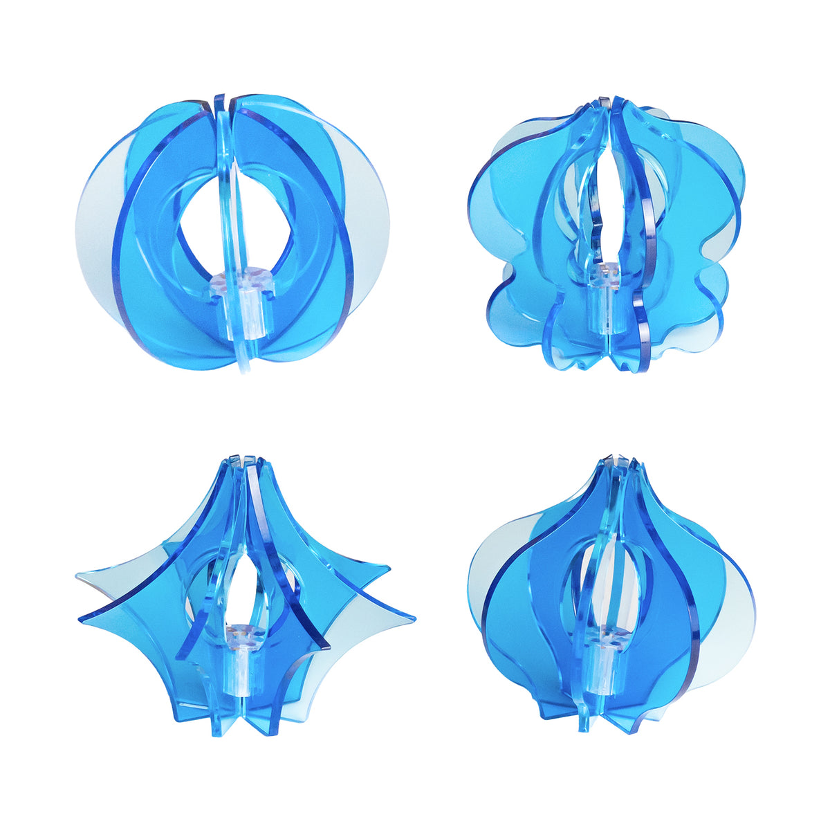 Iride Set Of 4 Christmas Decoration