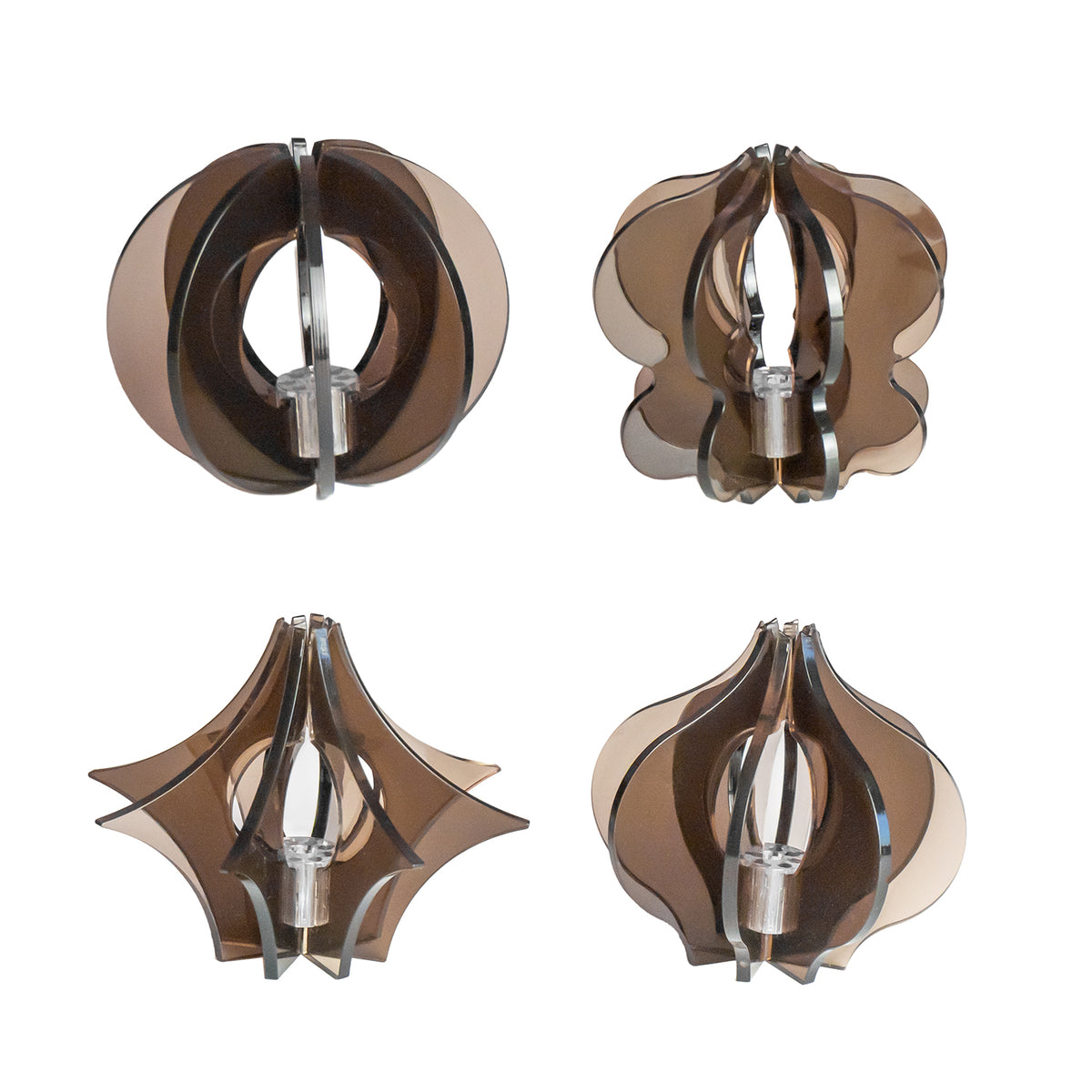 Iride Set Of 4 Christmas Decoration