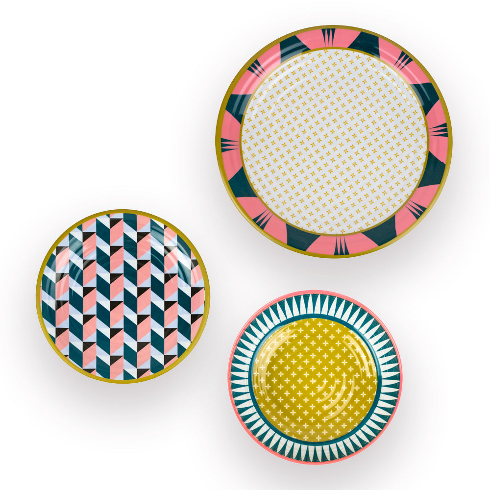 Set 12 Platos Modern