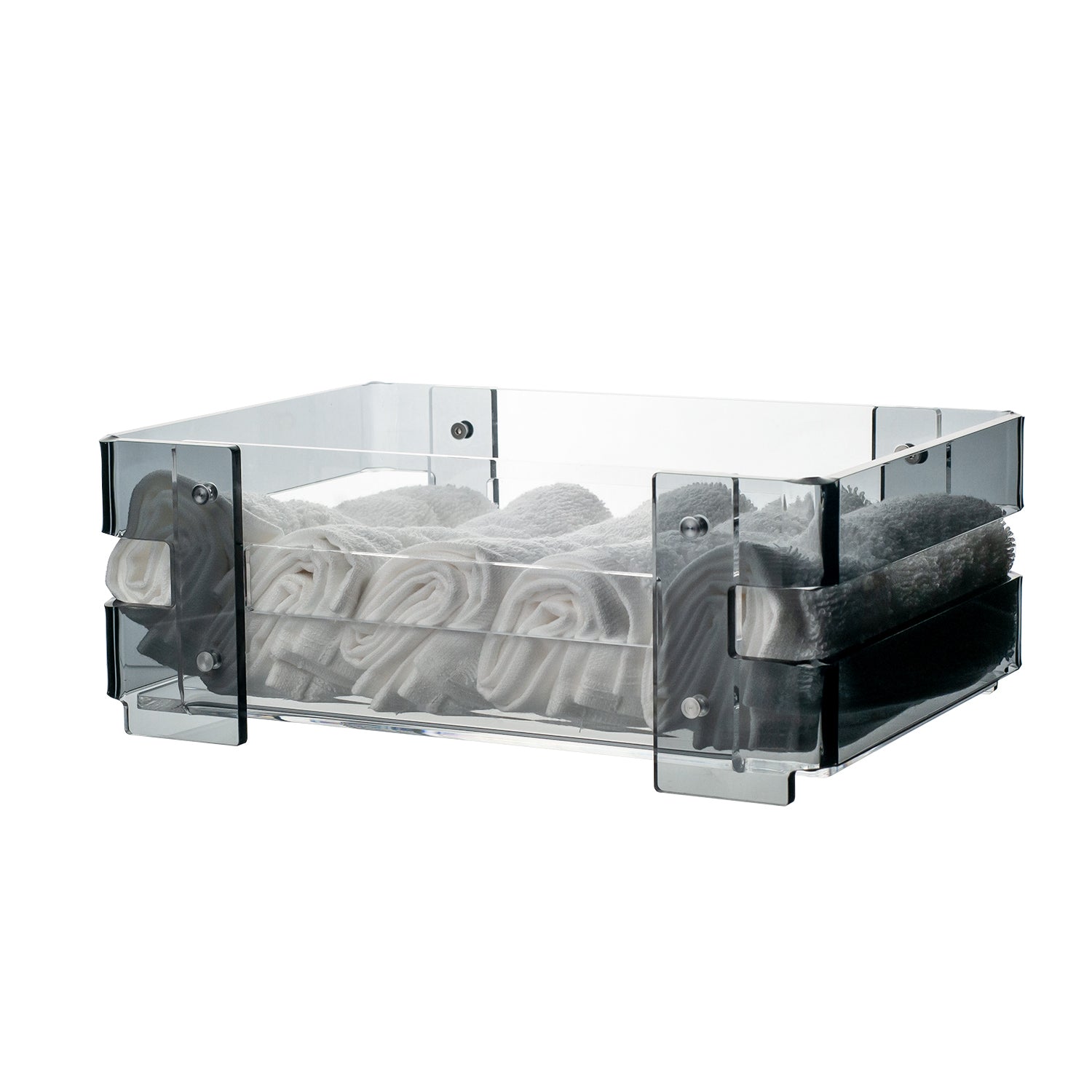 Tray with Washcloths Minerva