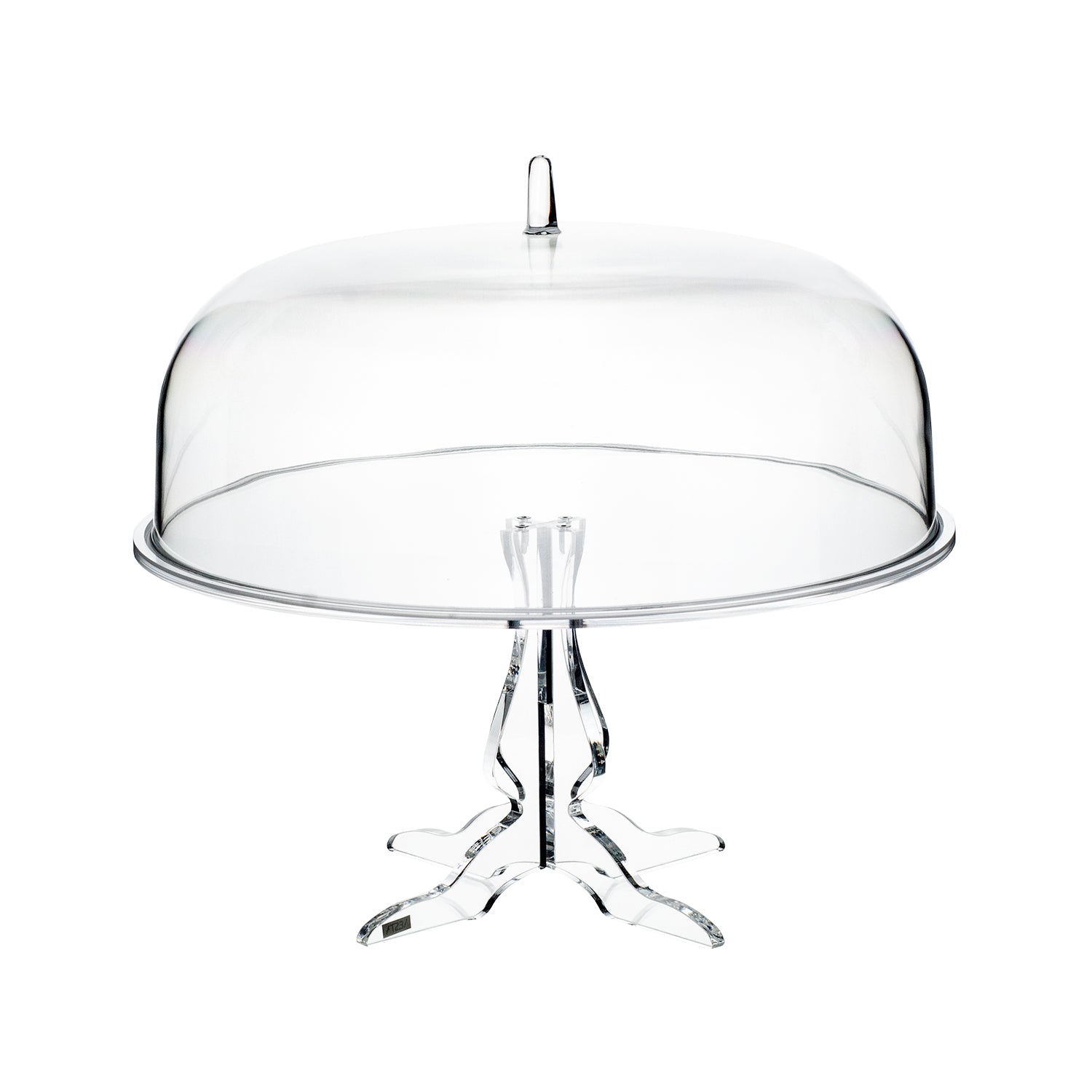 Large Cake Stand With Cover Like Water