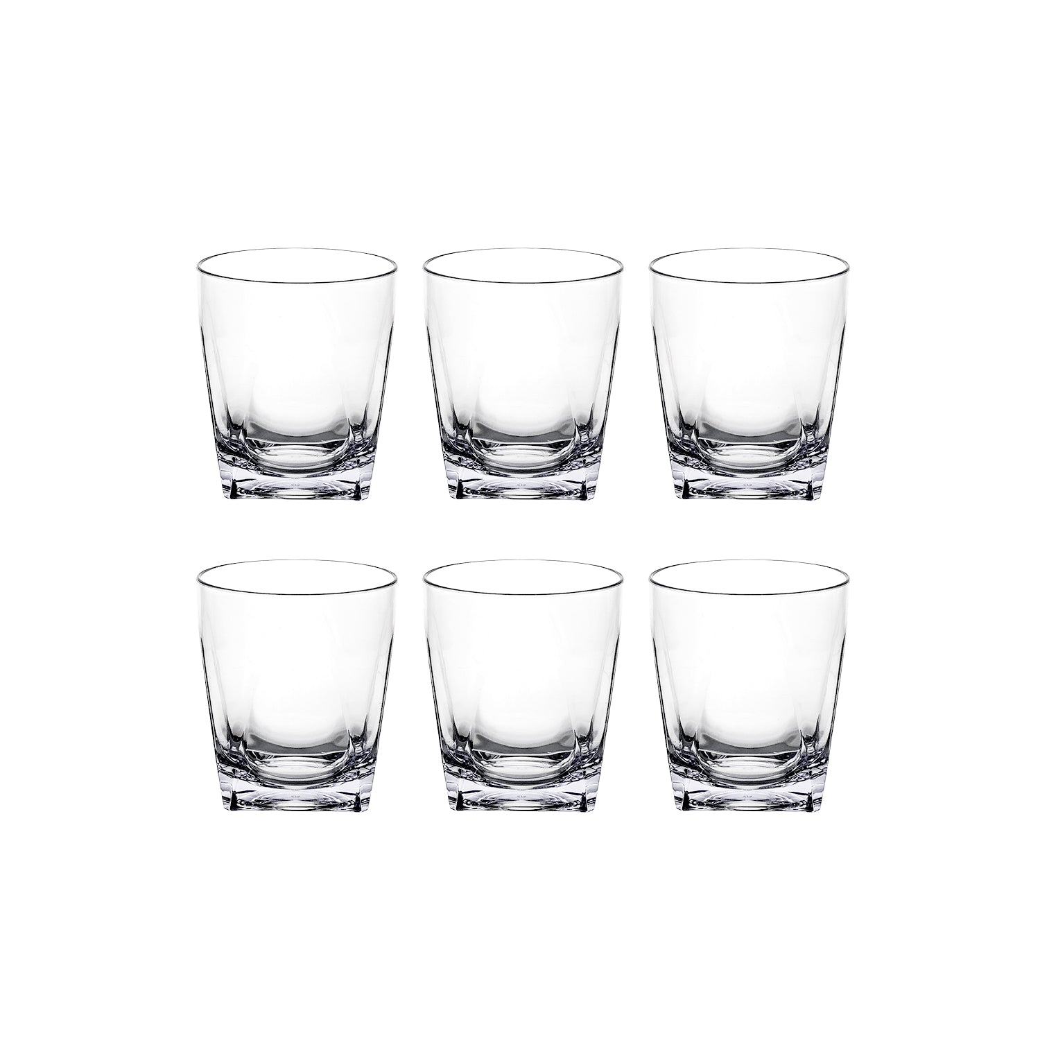 Tumbler Set 6 Short Glasses Party