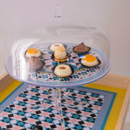 Cake Stand With Cover Decor