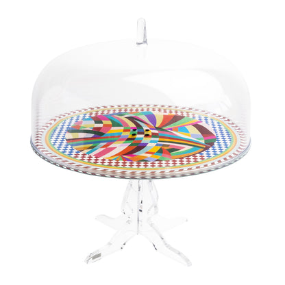 Cake Stand With Cover Decor