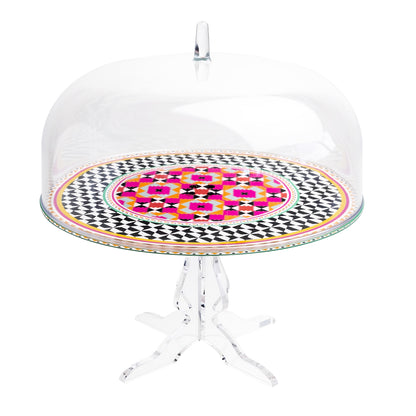 Cake Stand With Cover Decor