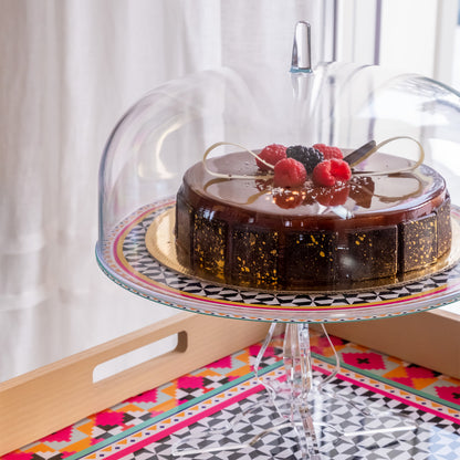 Cake Stand With Cover Decor