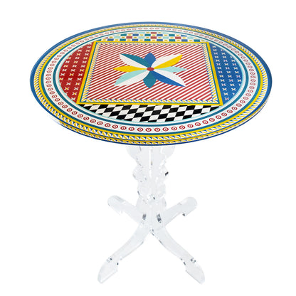 Round Coffee Table Decor