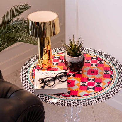 Round Coffee Table Decor