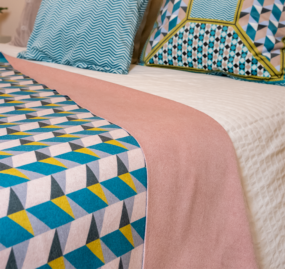 Double Sided Throw Decor