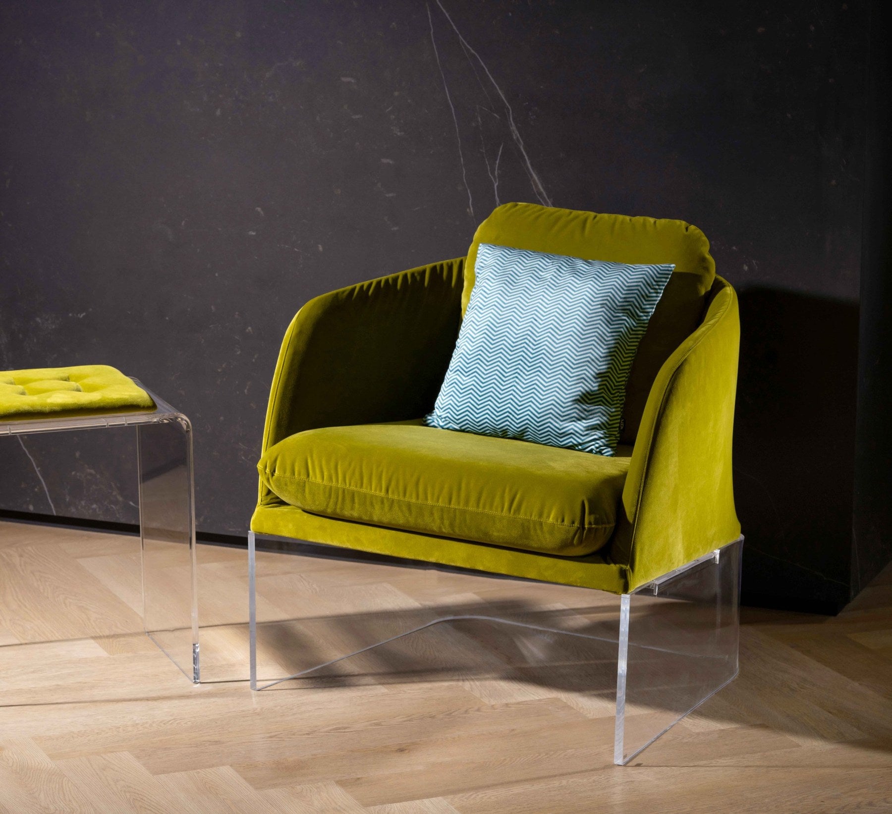 Casanova Velvet Armchair