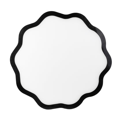 Set 2 Charger Plates Flower Decor