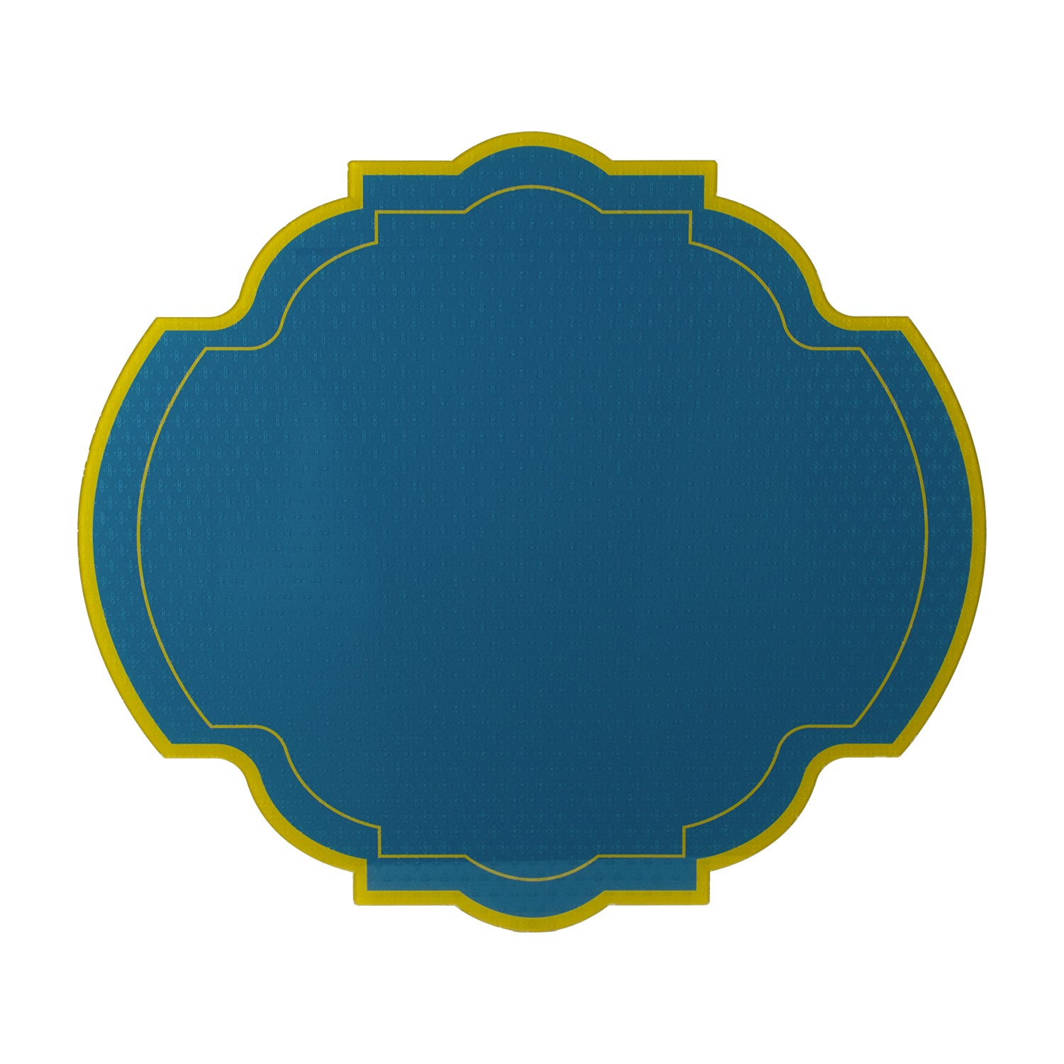 Set 2 Charger Plates Imperial Decor