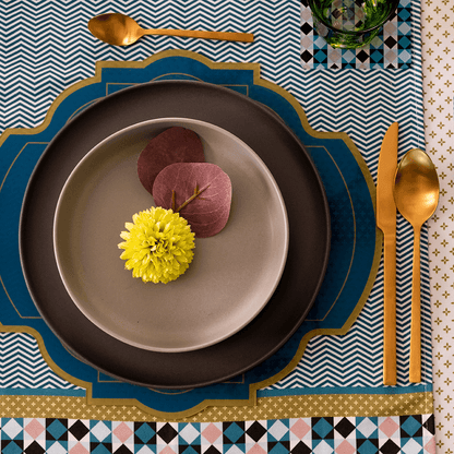 Set 2 Charger Plates Imperial Decor