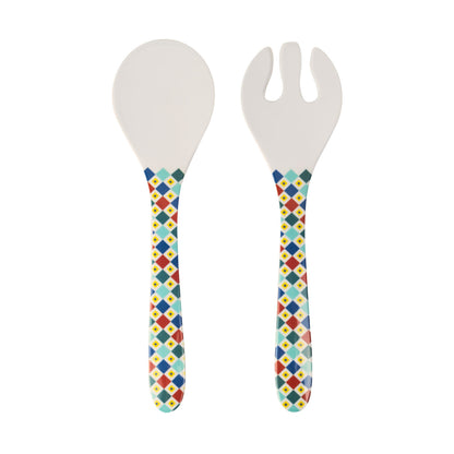 Salad Bowl Cutlery Decor