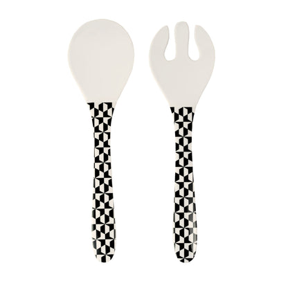 Salad Bowl Cutlery Decor