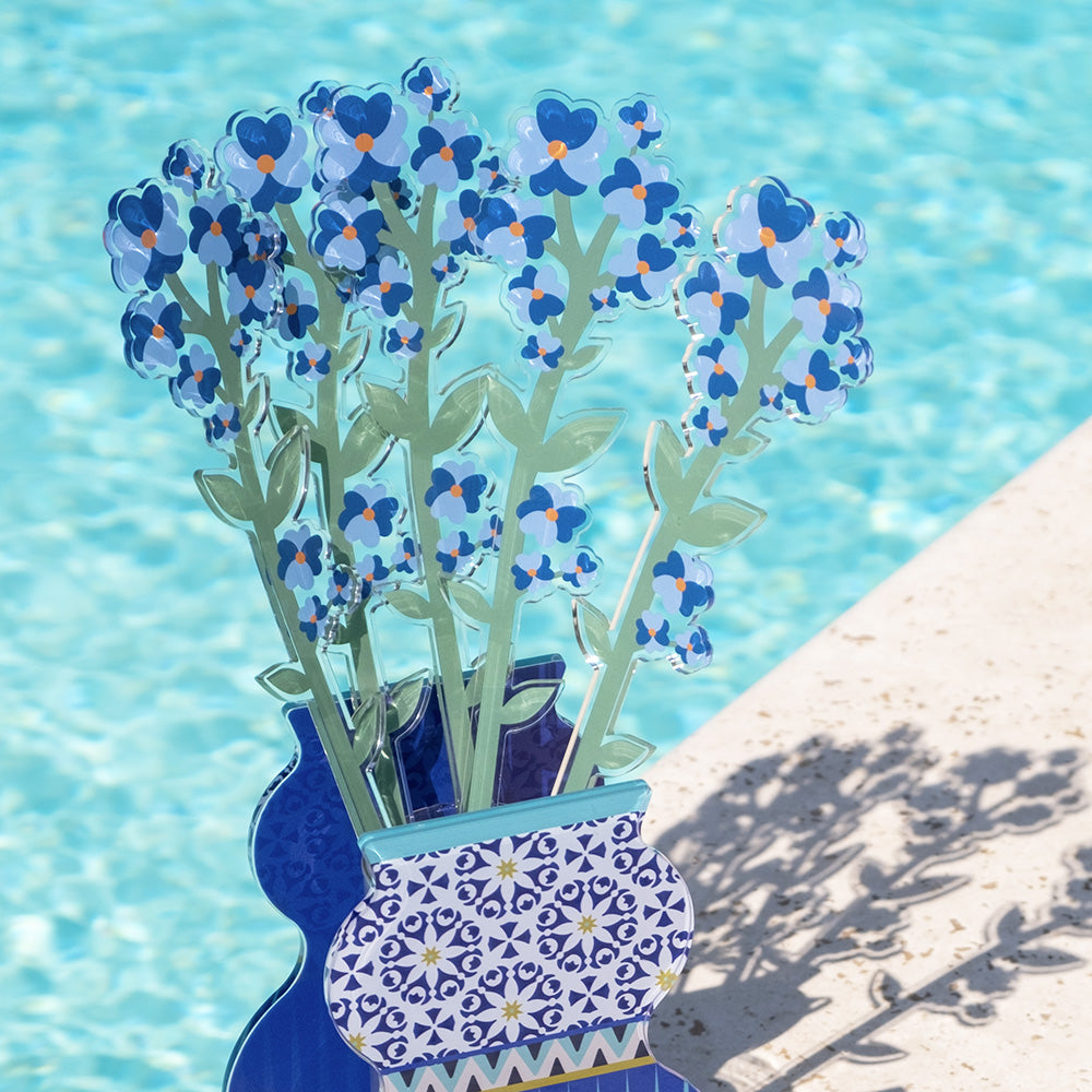 Small Single Forget-Me-Not Funny Flowers