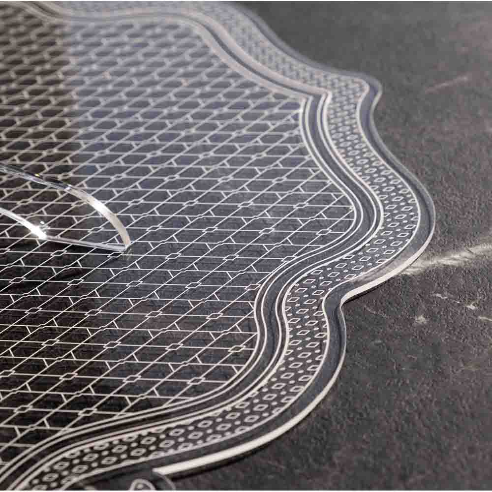 Le Jardin Set 2 Charger Plates