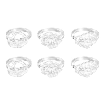 Le Jardin Allacciatovaglioli Set 6 Pz