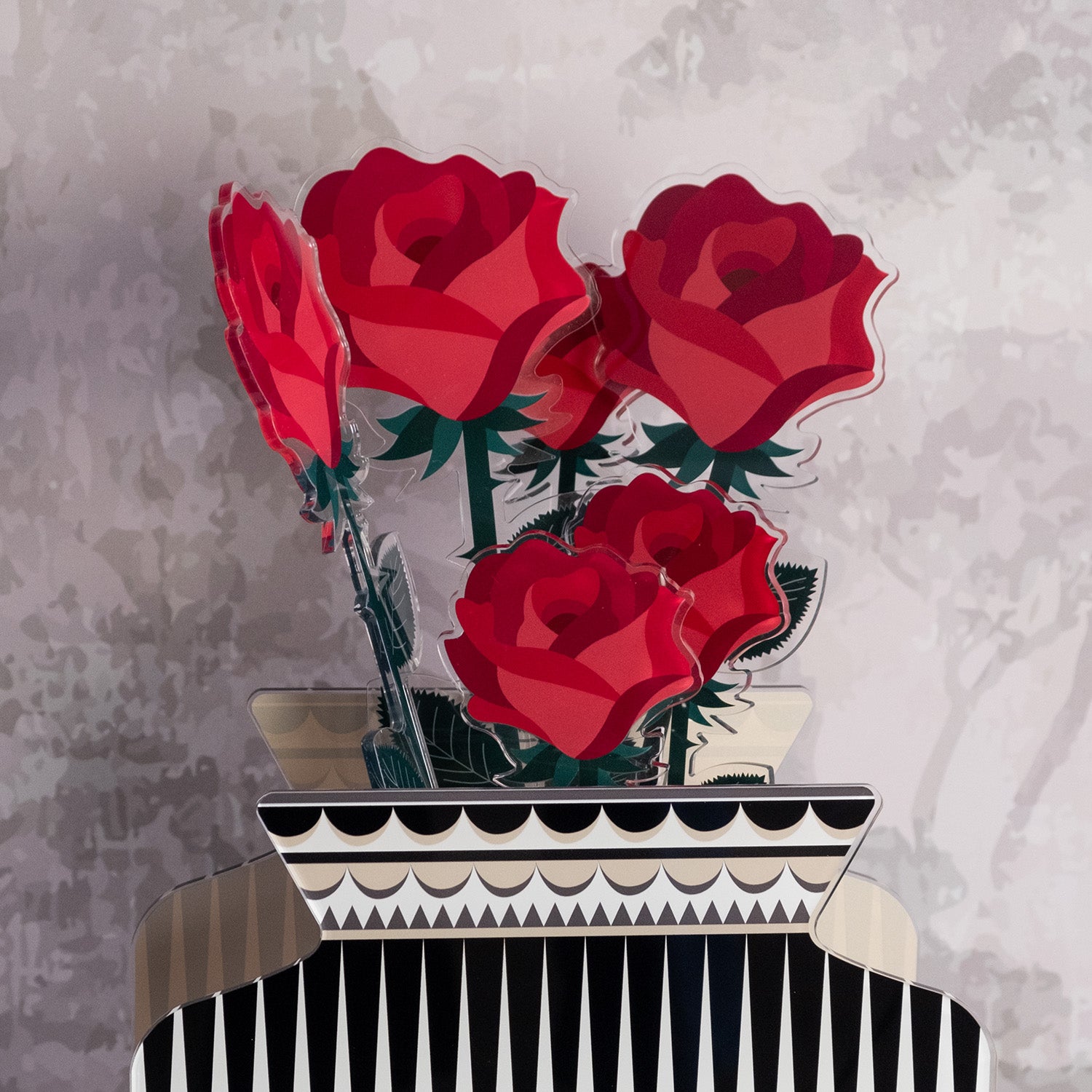 Rose Single Small Funny Flowers