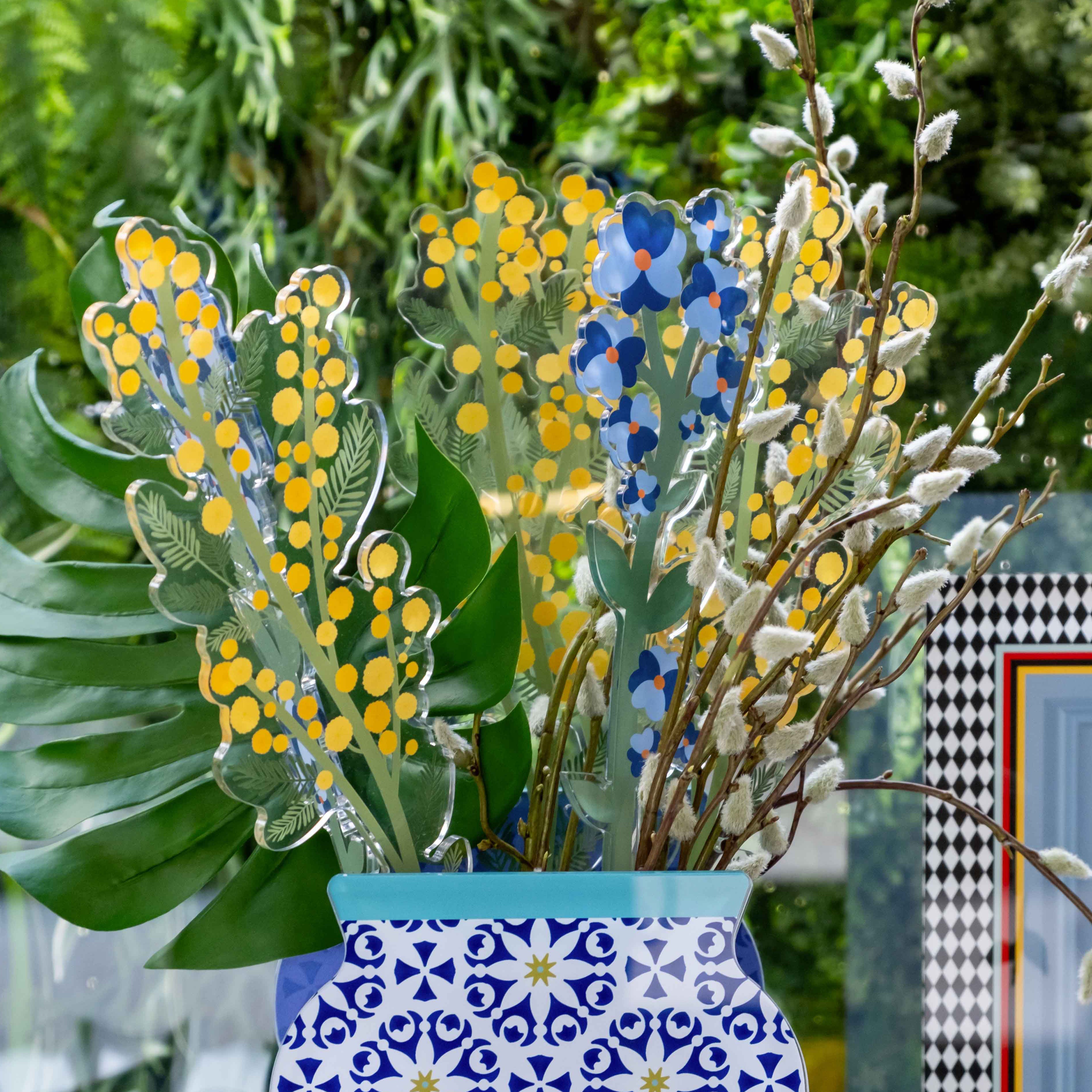 Mimosa Single Small Funny Flowers