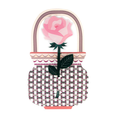 Wedding Favor Single Pink Rose Special Moments