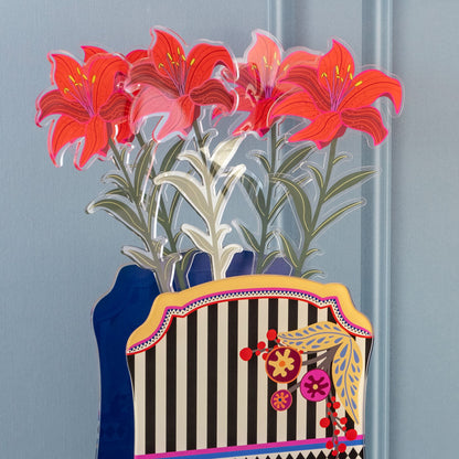 Large Single Lily Funny Flowers