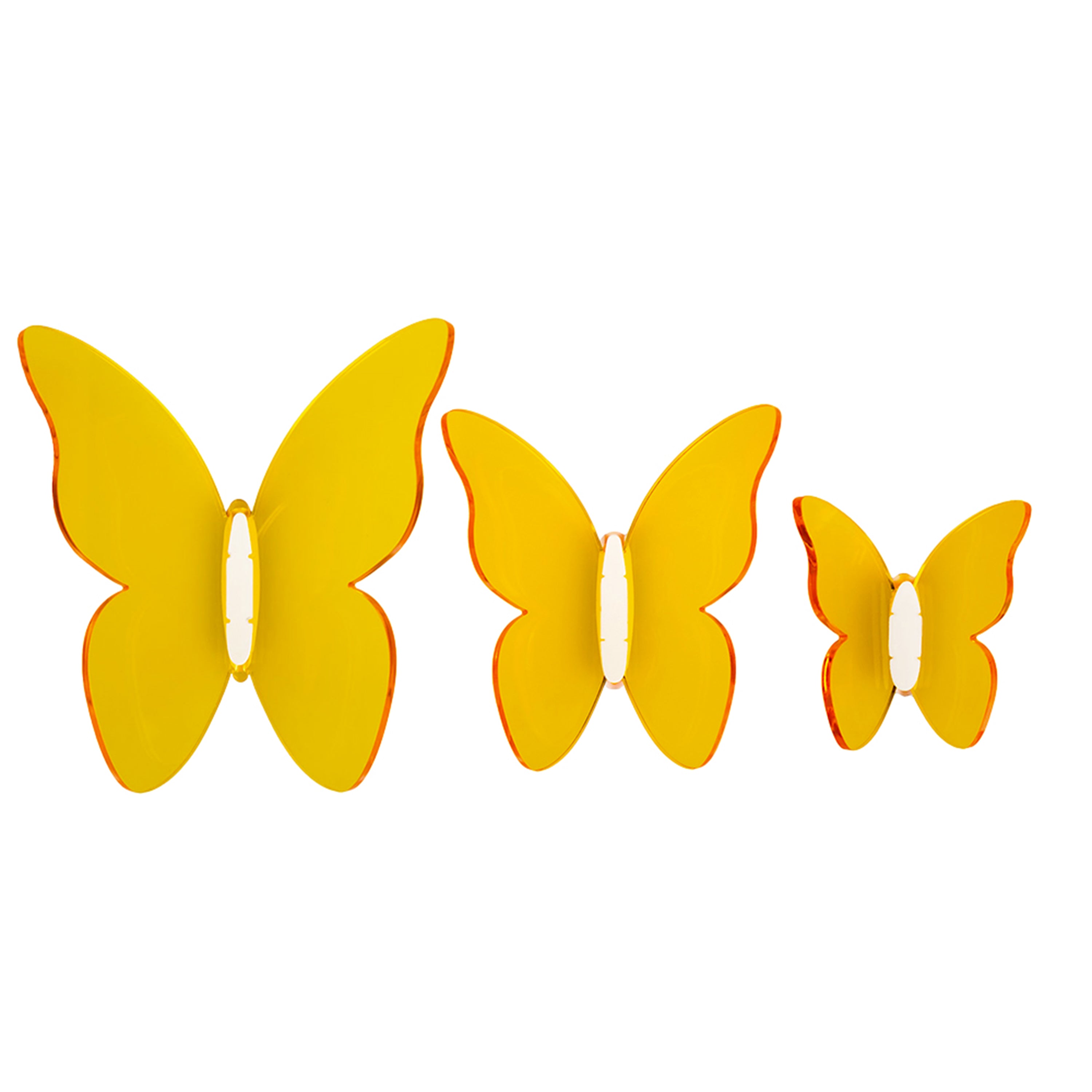 Butterfly Box Large/Medium/Small Orange